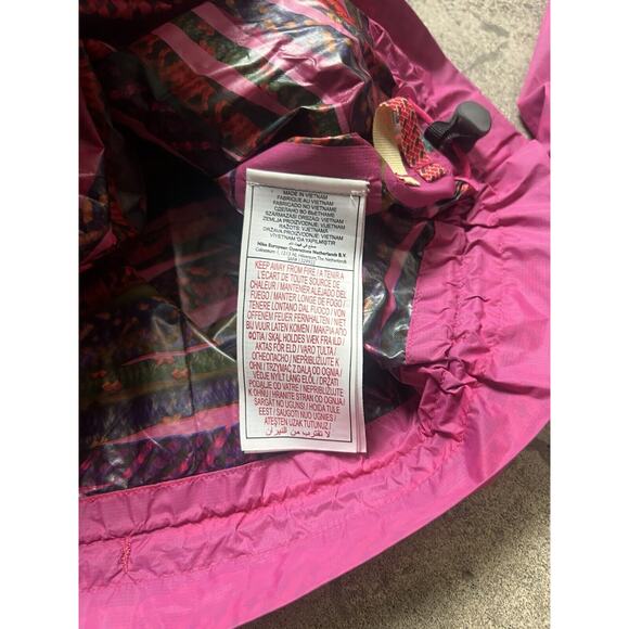 Vintage Nike ACG Windbreaker Hoodie Jacket Women M Pink Climbing 289987-680 2009 - Picture 8 of 11